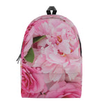 Peony And Rose Print Backpack