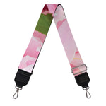 Peony And Rose Print Bag Strap