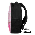 Peony And Rose Print Casual Backpack