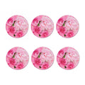 Peony And Rose Print Coaster Set