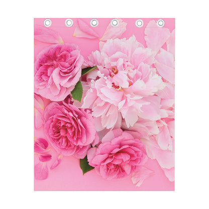 Peony And Rose Print Curtain