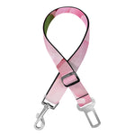 Peony And Rose Print Dog Seat Belt