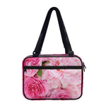 Peony And Rose Print Double Strap Bible Bag