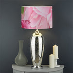 Peony And Rose Print Drum Lamp Shade