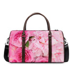 Peony And Rose Print Duffle Bag