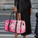 Peony And Rose Print Duffle Bag