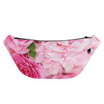 Peony And Rose Print Fanny Pack