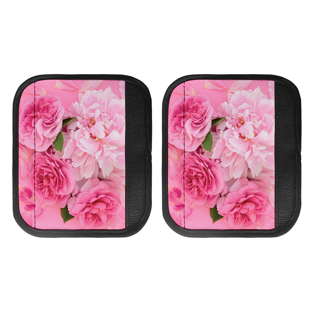 Peony And Rose Print Handle Covers