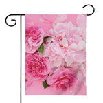 Peony And Rose Print House Flag