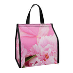 Peony And Rose Print Insulated Lunch Tote
