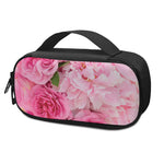 Peony And Rose Print Insulin Cooler Travel Case