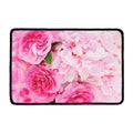 Peony And Rose Print Kitchen Mat