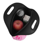 Peony And Rose Print Neoprene Lunch Bag