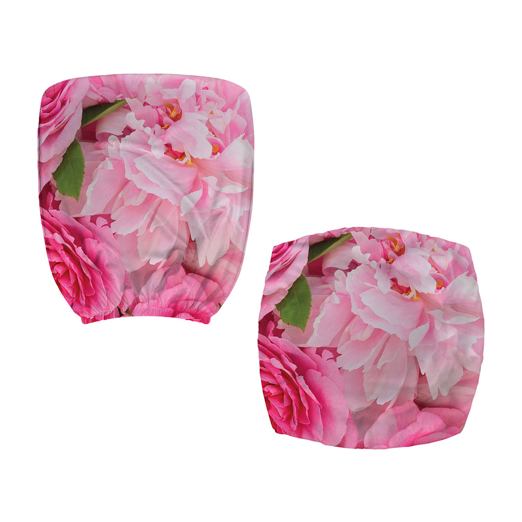 Peony And Rose Print Office Chair Cover