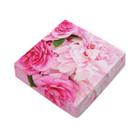 Peony And Rose Print Outdoor Seat Cushion Cover