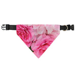 Peony And Rose Print Over The Collar Dog Bandana