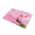 Peony And Rose Print Pet Cooling Mat Cover