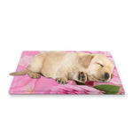 Peony And Rose Print Pet Cooling Mat Cover