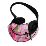 Peony And Rose Print Pet Sling Carrier