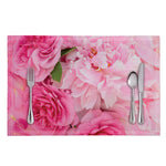 Peony And Rose Print Placemat
