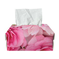 Peony And Rose Print Rectangle Tissue Box Cover