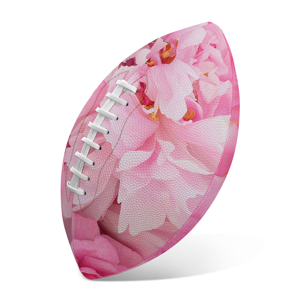 Peony And Rose Print Rugby Ball