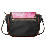 Peony And Rose Print Saddle Bag
