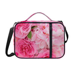 Peony And Rose Print Shoulder Strap Bible Bag