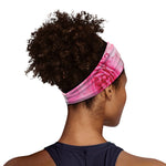 Peony And Rose Print Sports Headband