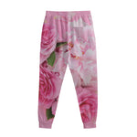 Peony And Rose Print Sweatpants