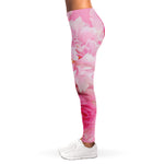 Peony And Rose Print Women's Leggings