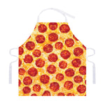 Pepperoni Pizza Print Adjustable Apron