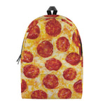 Pepperoni Pizza Print Backpack