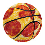 Pepperoni Pizza Print Basketball