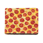 Pepperoni Pizza Print Bifold Wallet