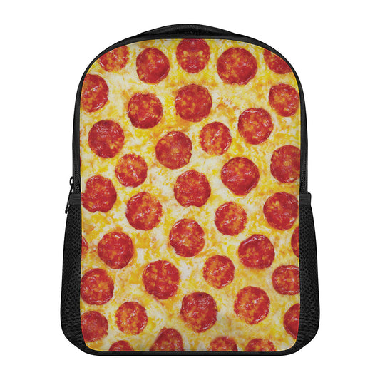Pepperoni Pizza Print Casual Backpack