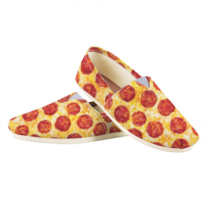 Pepperoni Pizza Print Casual Shoes