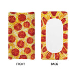 Pepperoni Pizza Print Changing Pad Cover