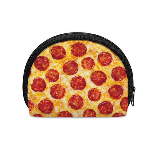 Pepperoni Pizza Print Coin Purse