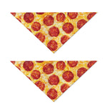 Pepperoni Pizza Print Dog Bandana