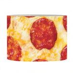 Pepperoni Pizza Print Drum Lamp Shade