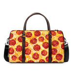 Pepperoni Pizza Print Duffle Bag