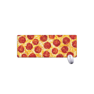 Pepperoni Pizza Print Extended Mouse Pad