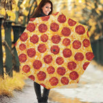 Pepperoni Pizza Print Foldable Umbrella