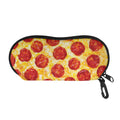 Pepperoni Pizza Print Glasses Case