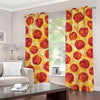 Pepperoni Pizza Print Grommet Curtains