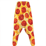 Pepperoni Pizza Print Hammer Pants
