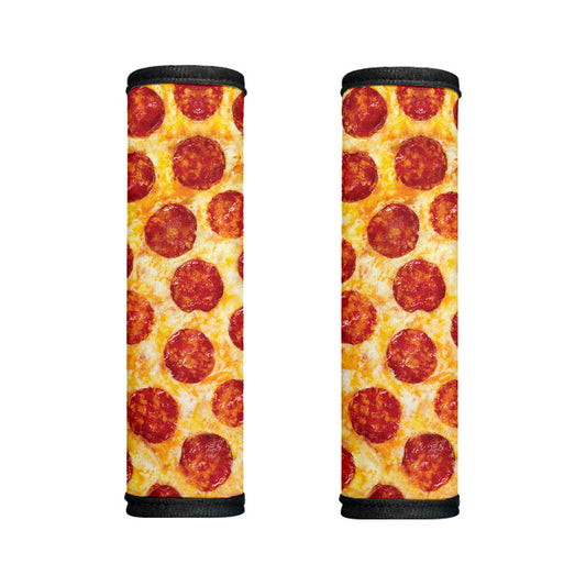 Pepperoni Pizza Print Handle Covers