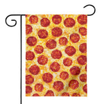 Pepperoni Pizza Print House Flag