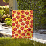 Pepperoni Pizza Print House Flag